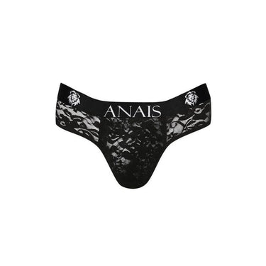 Stringa Uomo Romantica in Pizzo Nero Floreale Elegante e Confortevole